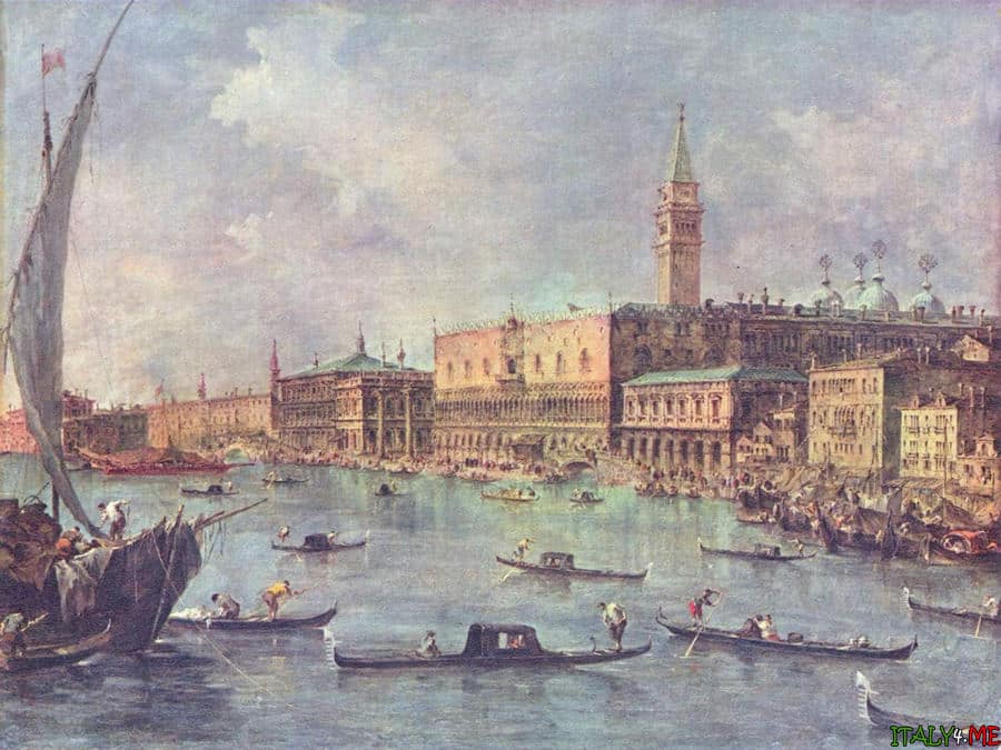 Картина Дворец Дожей в Венеции