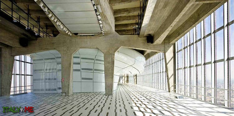 Интерьер и дизайн башни Пирелли в Милане