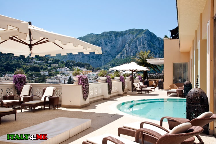 Отель Capri Tiberio Palace Resort & SPA