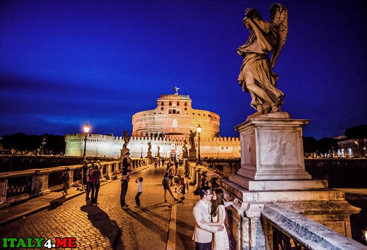 Свадебное путешествие в Рим летом – что посмотреть, где сфотографироваться?