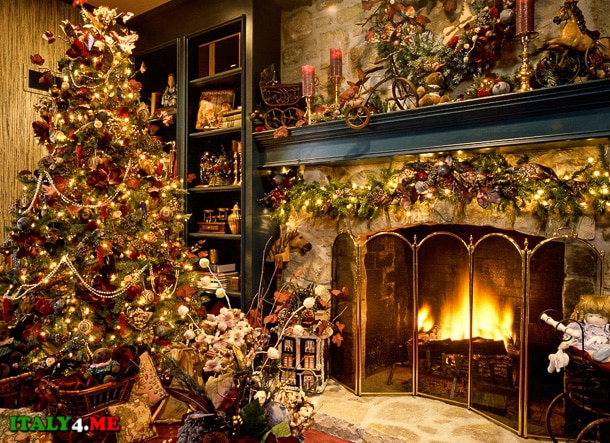 традиционная рождественская елка в Италии