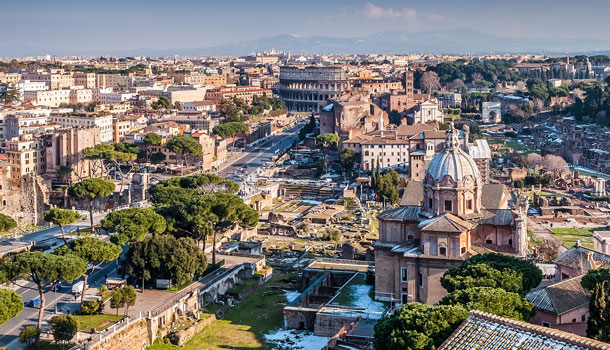 Рим панорама