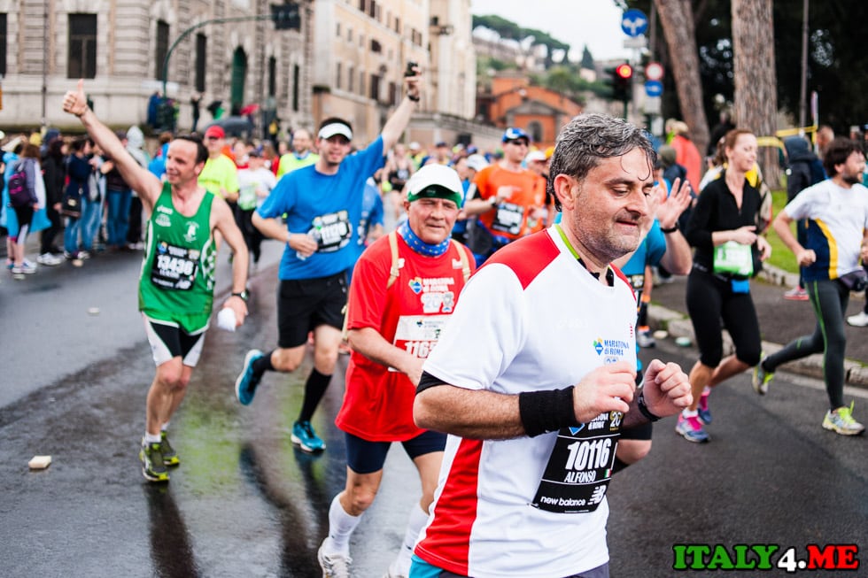 римский марафон участники