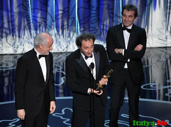 Паоло Соррентино на церемонии вручения Оскар 2014