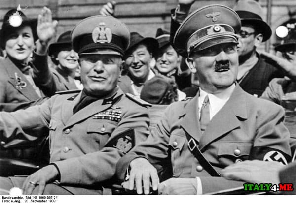 Муссолини и Гитлер