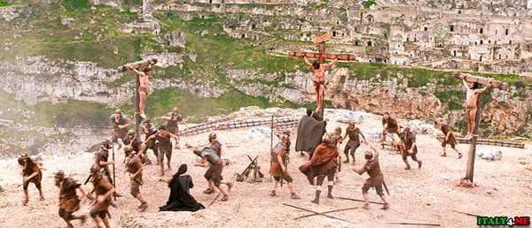 Сцена из фильма "Страсти Христовы"