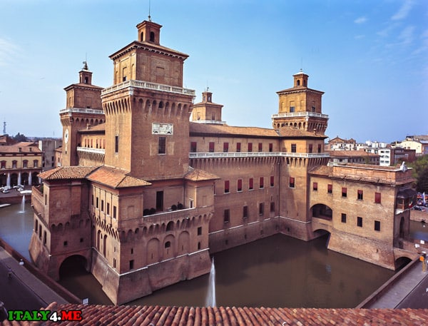 замок-castello-estense-Феррара