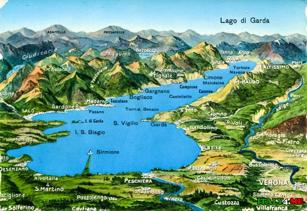 карта-озеро-Гарда-в-Италии