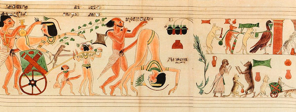 Туринский эротический папирус Египетский музей