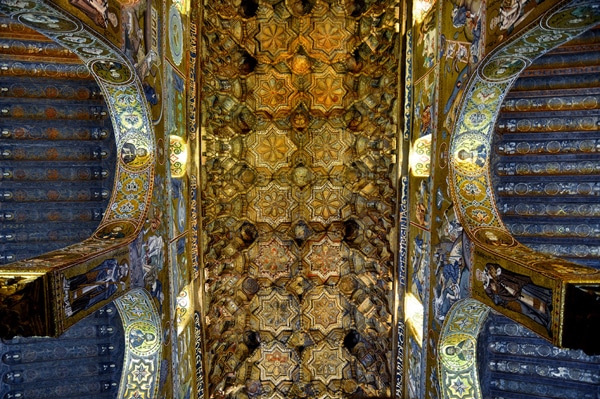 Потолок Палатинской капеллы