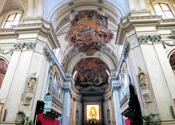 Кафедральный собор Палермо - Купол над алтарем