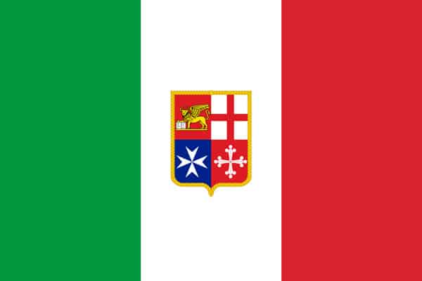 Флаг Италии утвержденный Конституцией 1947 года