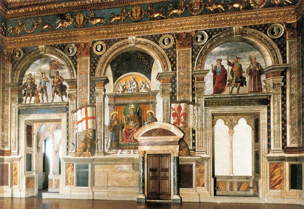 Флоренция - Палаццо Веккьо, зал Лилий