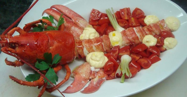 рецепт омара с шафраном