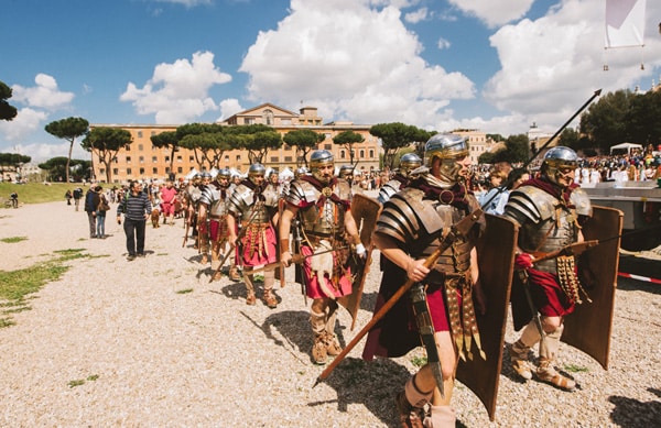 Рим - День города, начало праздника