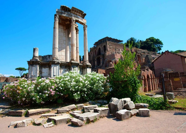 Храм Весты в Риме - Руины