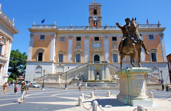 Капитолий в Риме - Дворец Сенаторов