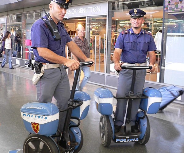 Полиция на вокзале Термини