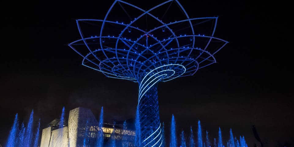 Дерево жизни в Милане ЭКСПО 2015