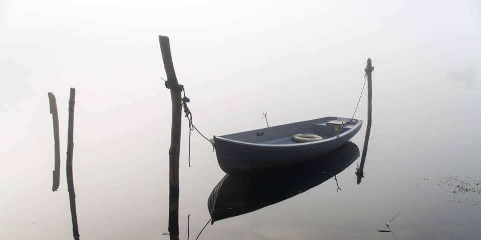 Лодки на озере Комо