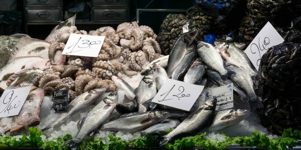 Рыбный рынок на Сицилии