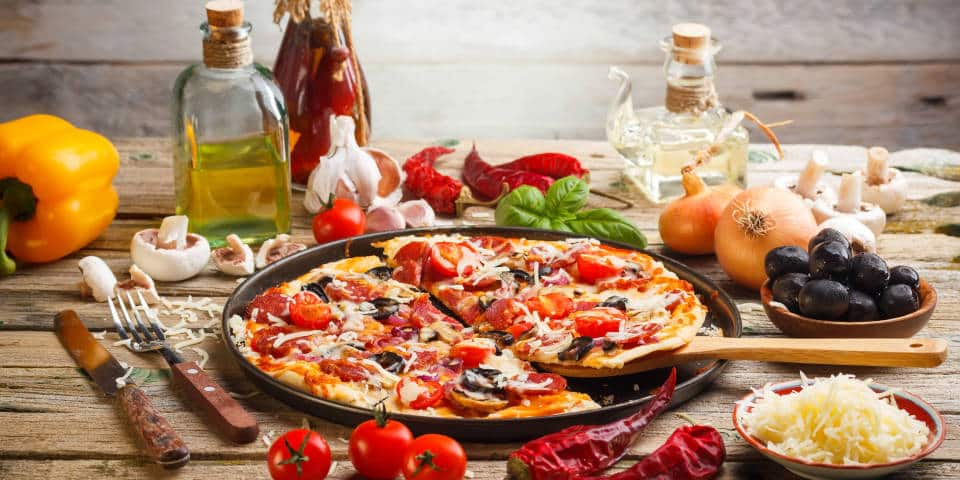 Домашняя итальянская пицца