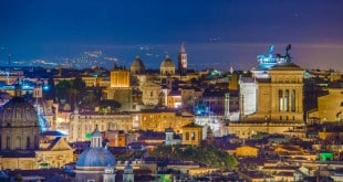 Панорама ночного Рима