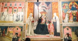 Монастырь в Риме фрески