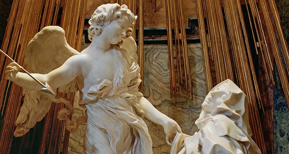 Экстаз святой Терезы, скульптура Бернини