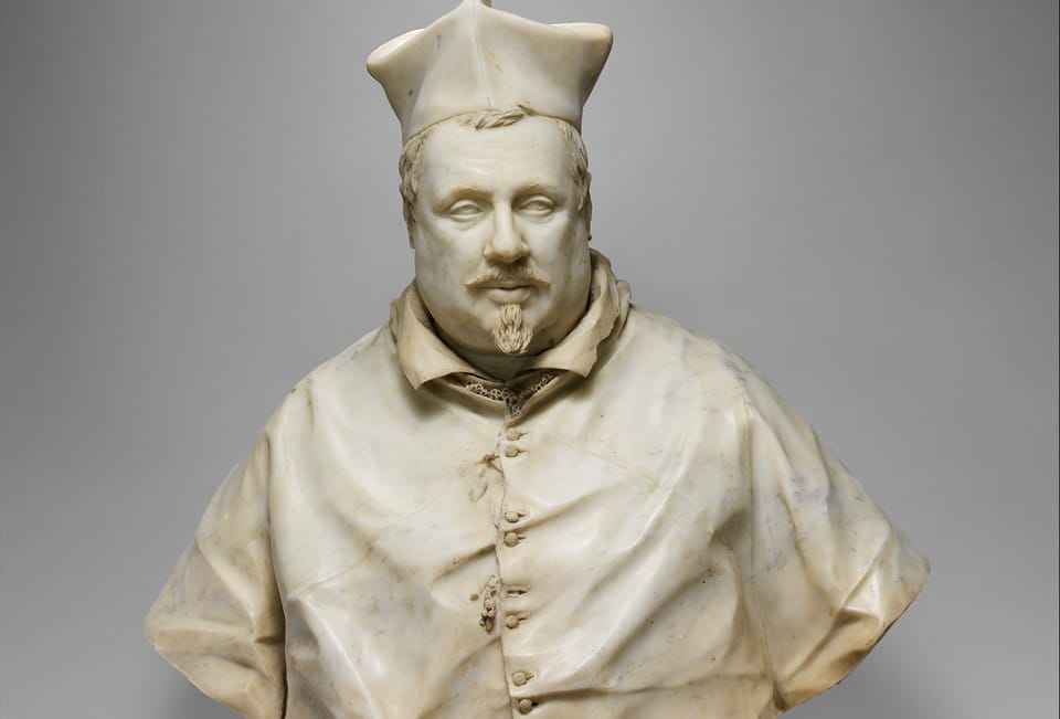 Bust of Scipione Borghese by Bernini