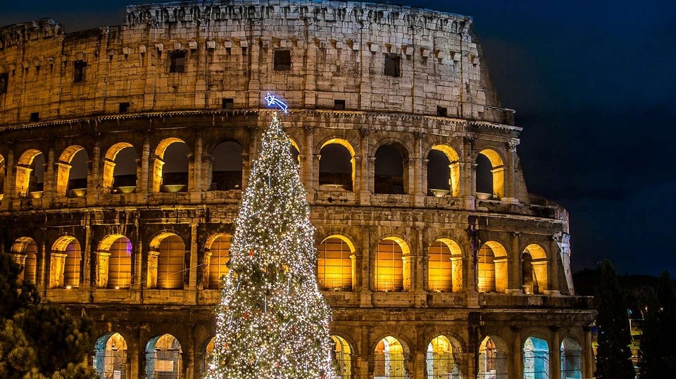 Рождество и новый год в Риме