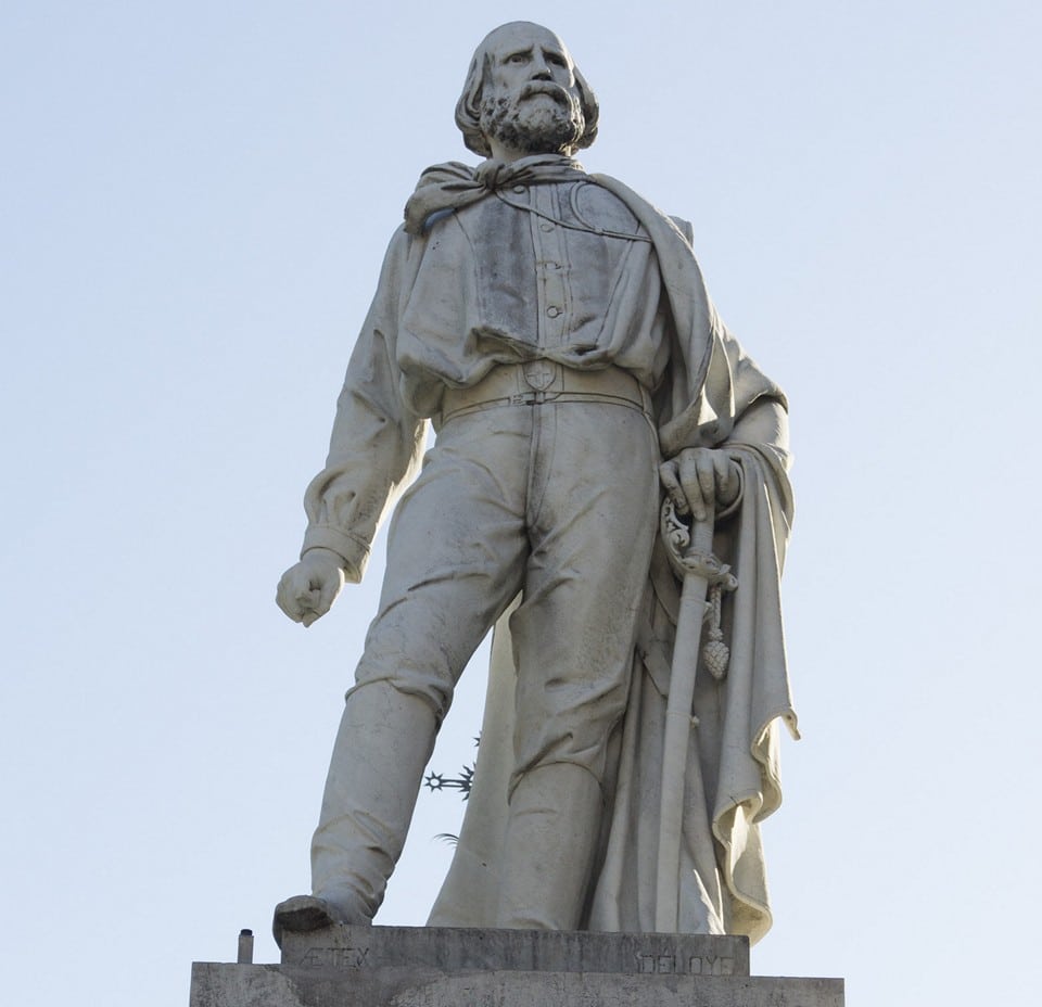 Памятник Джузеппе Гарибальди