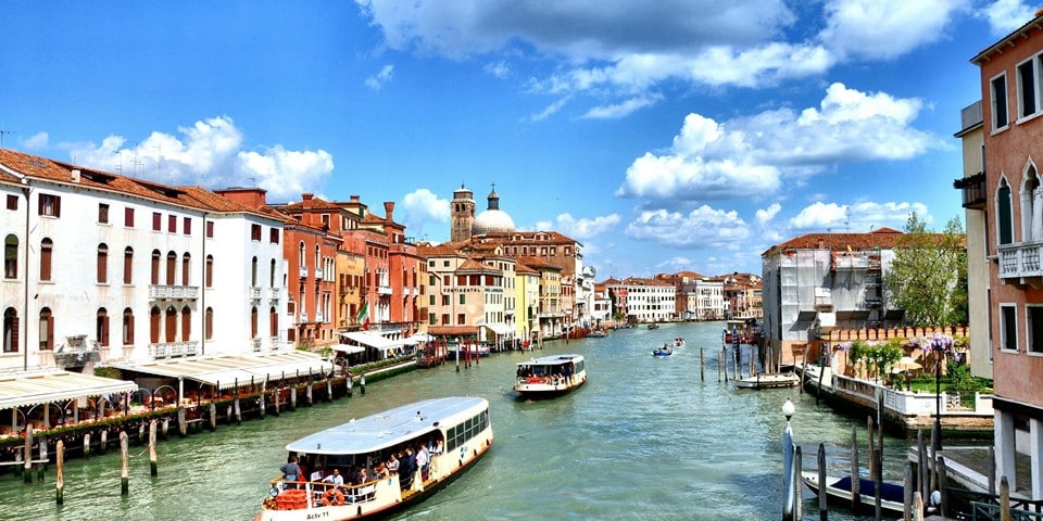Вапоретто – водные трамвайчики в Венеции