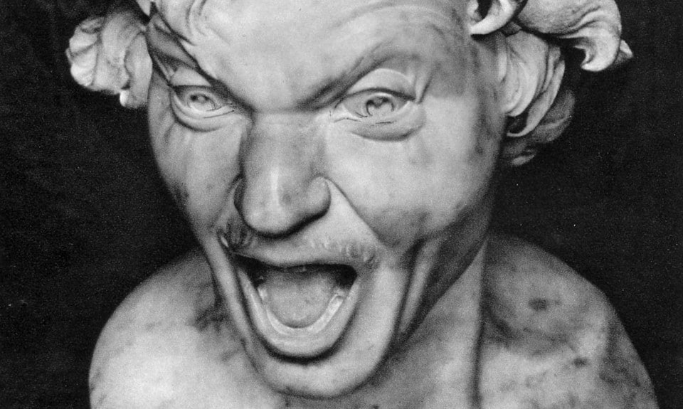 Cursed soul sculpture by Bernini