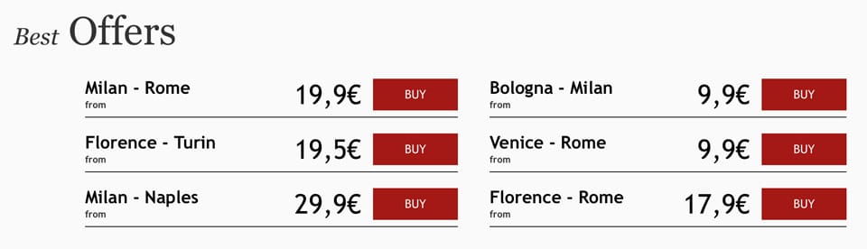 ItaloTreno – How to Buy Tickets on the Official Website