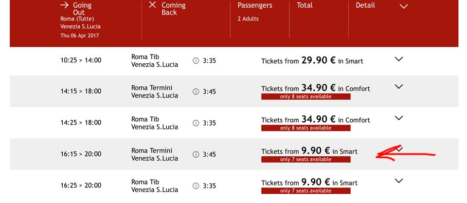 ItaloTreno – How to Buy Tickets on the Official Website