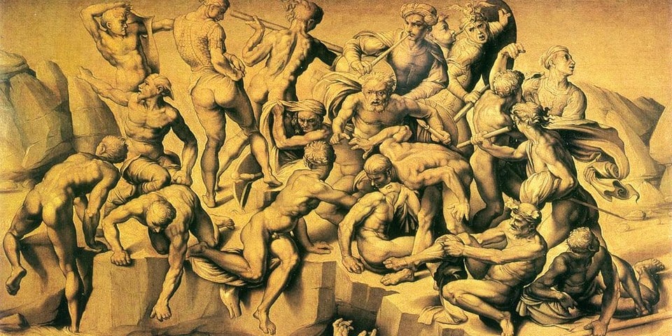 Battle of Kashin by Michelangelo