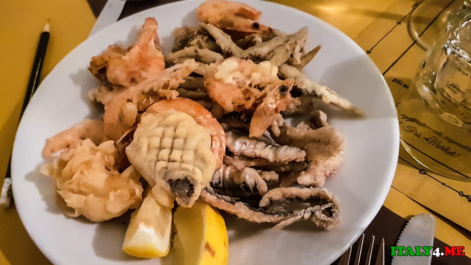 Отзыв про рыбный ресторан в Риме Fish Market