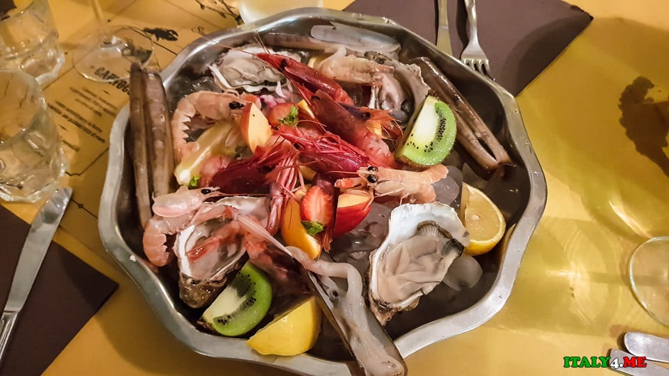 Отзыв про рыбный ресторан в Риме Fish Market