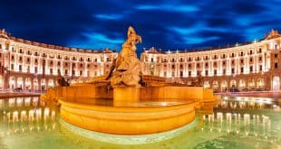 Площадь Республики в Риме