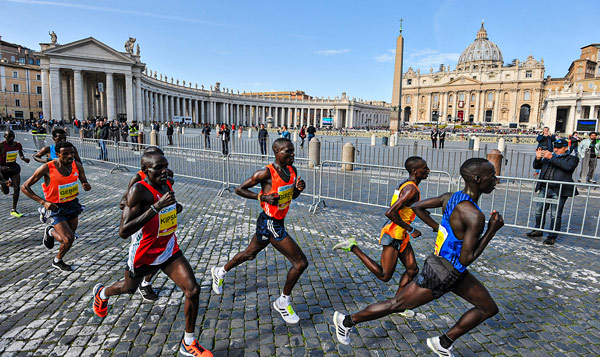 Римский марафон пройдет 19 сентября 2021 года