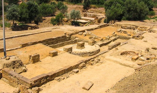 Gymnasium in the Valley of the Temples of Agrigento