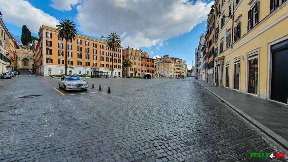 Испанская площадь в Риме