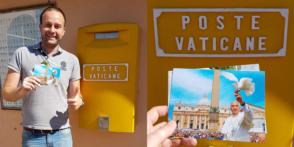 Почта Ватикана: как отправить открытку
