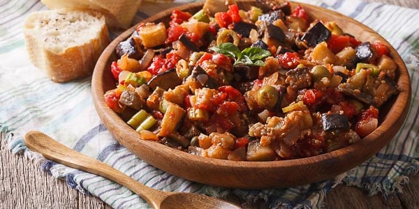 Капоната (Caponata) типичная сицилийская антипаста