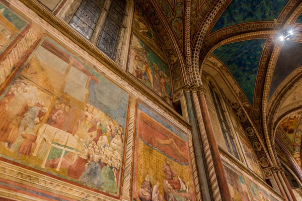 Фрески Джотто в базилике святого Франциска в Ассизи