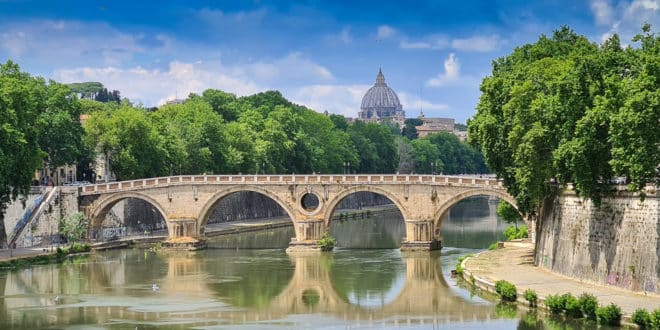 Мост Сикста в Риме