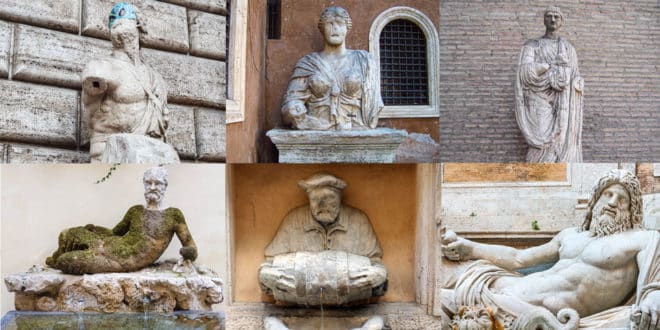 Римские говорящие статуи