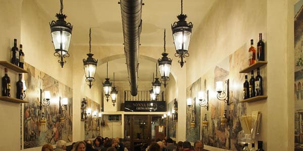 ресторан традиционной еврейской кухни в Риме Nonna Betta