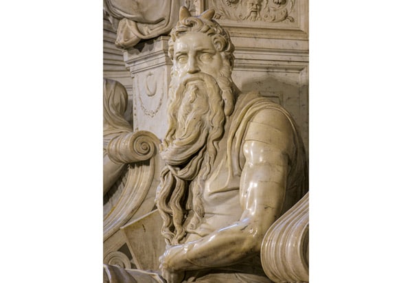 Моисей Микеланджело Базилика Сан-Пьетро-ин-Винколи в Риме
